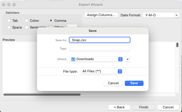 ARB save export file