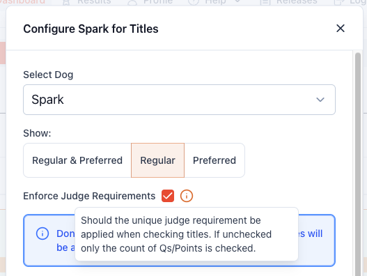 Disable Judge Requirement